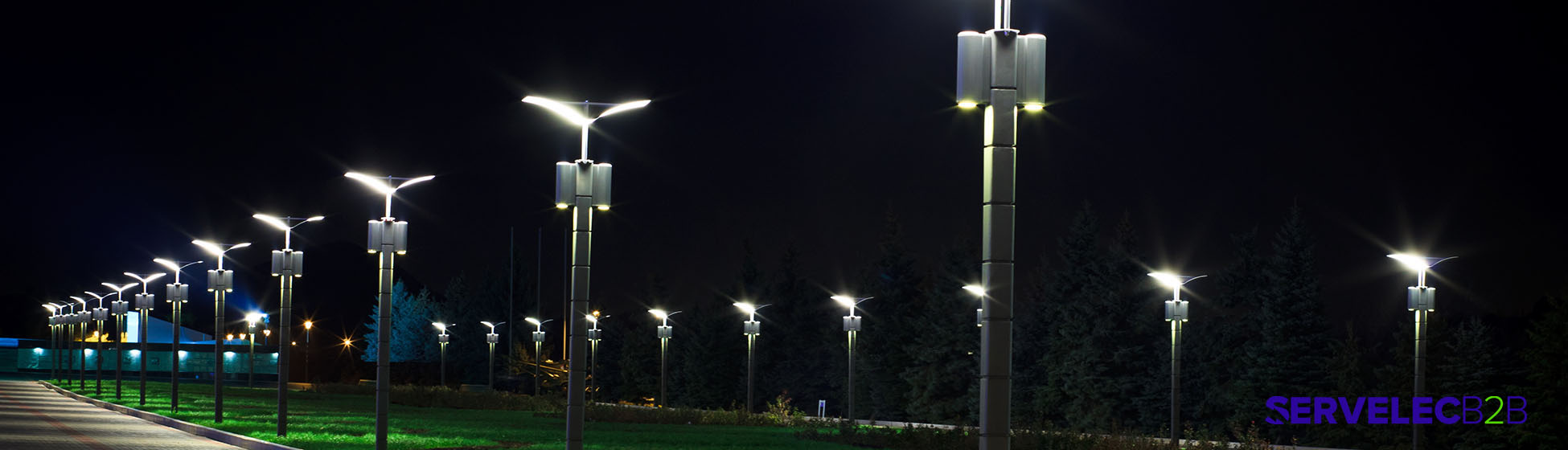 Eclairage public solaire led exterieur
