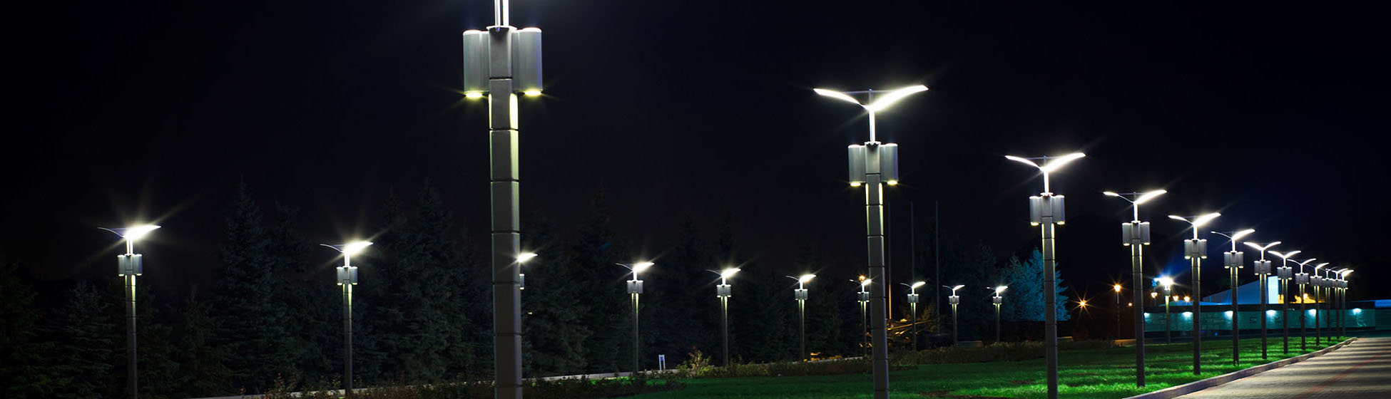 Eclairage public solaire led exterieur