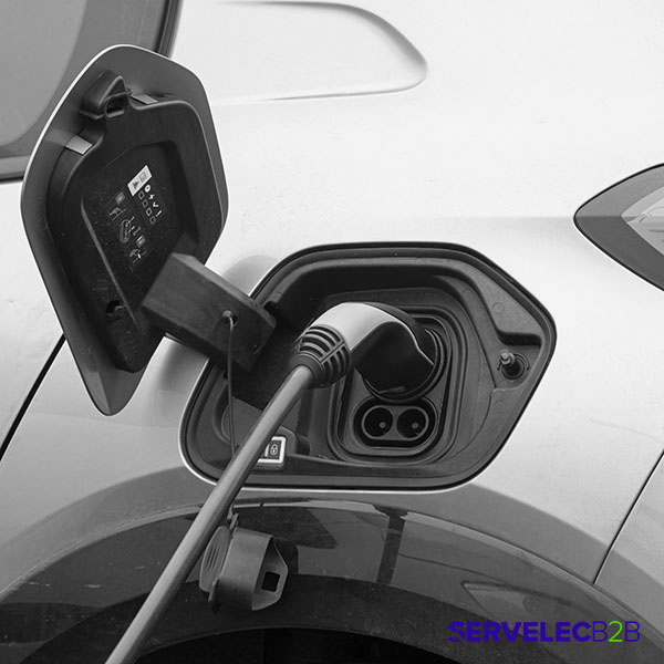 Borne de recharge de véhicules électriques